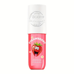 Strawberry Bliss 3.4oz Hair & Body Mist - Rose, Musk & Fruity Scent | Long-Lasting Fragrance Spray | Perfect Gift for Any Occasion