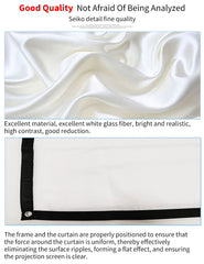 Polyester Portable Folding Da-mat Screen Projection Film Cloth