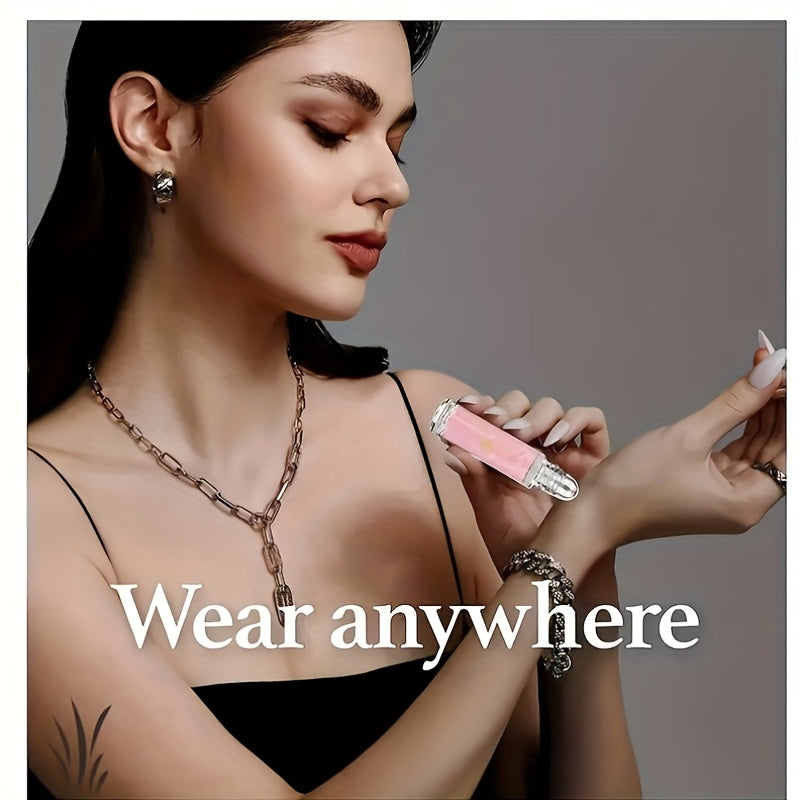 0.34oz Roll-On Pheromone Women's Perfume, Long Lasting Dating Fragrance, Enhance And Release Your Charm, Attract Your Favorite People, Source Of Confidence for Girls, Exclusive Romantic Gift for Girls