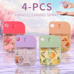 Portable Aloe Vera Power Mist Hand Fragrance Spray, Hydrating Mini Perfume, Fresh Fruity Scent That Leaves Hands Cleaning, Hydrated, And Delicately Scented. No-Rinse, Travel Size for All Ages - Ideal for Outdoor Activities, H