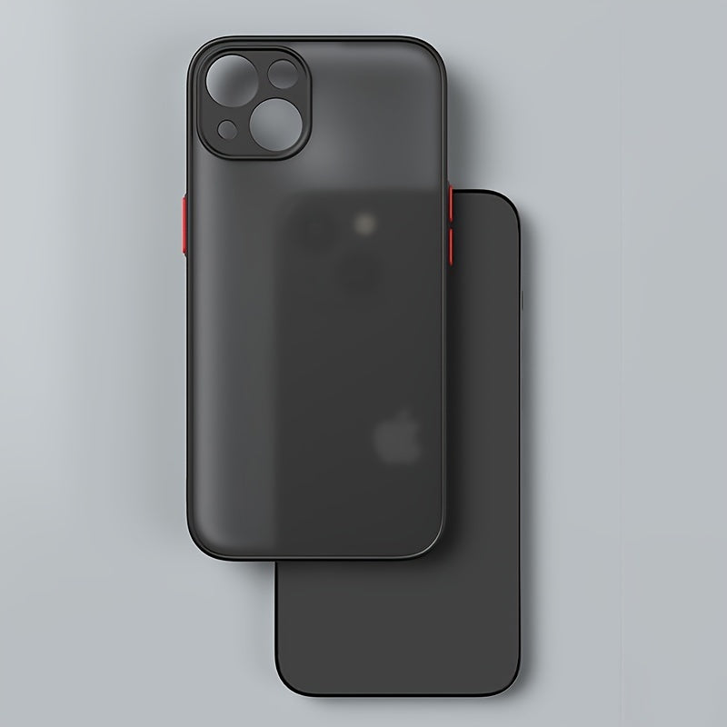 Luxury Matte Armor Shockproof Phone Case For 11/12/13/14/15 Pro Max Silicone Hard Back Cover, New 2024.