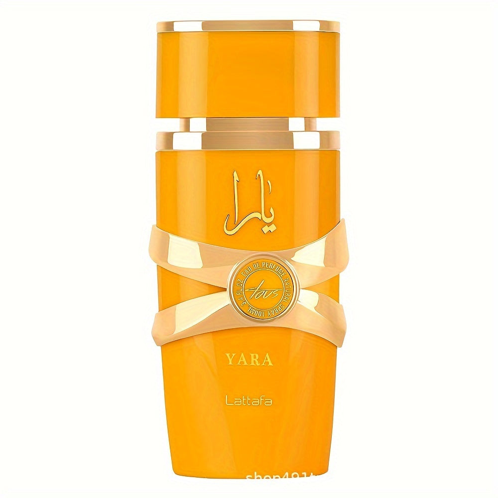 1 Pcs Lattafa Yara Perfumes Perfumes Yara For Women EDP Long-lasting Women's Perfume Vanilla Fragrance Lattafa Fragrance Pink Perfume Set Mixed Gift Cosmetic Cologne Halloween Gift