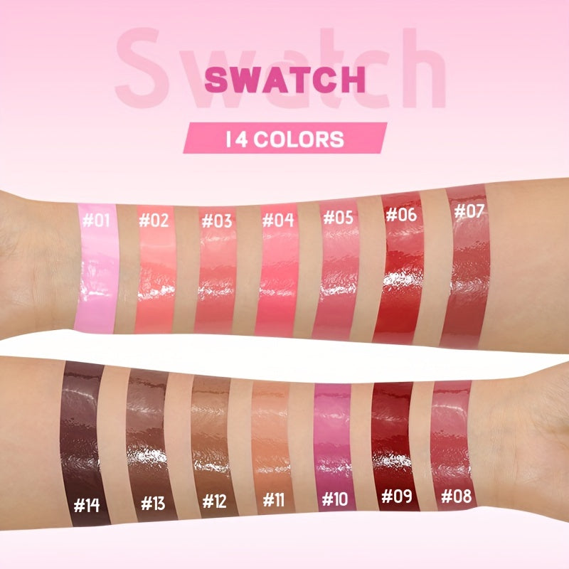 Ginger lip glaze long-lasting lip gloss moisturizing lip gloss lipstick does not fade non-stick cup lipstick