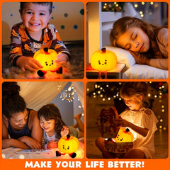 Cute Pumpkin Night Light, General Purpose Novelty Lighting, Halloween Decoration, Suitable for Lighting Up The Room, Bedside Table Night Light, Home Bedroom Living Room Decorations, Luminarias, Room Lighting, Festive Lighting