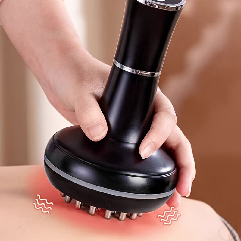 Rechargeable Full-Body Massager & Scraper - 3000mAh Lithium Battery, USB Charging, Relax Muscles Anywhere - Perfect for Legs, Abdomen, Shoulders, Neck, Ideal Holiday Gift