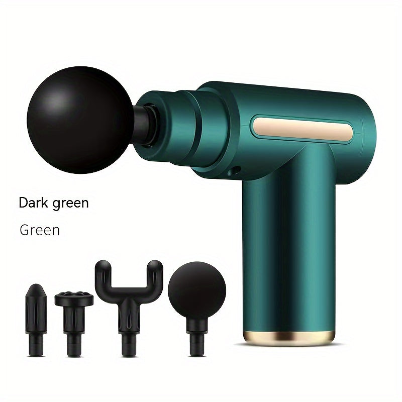6-Speed Home Body Massager with Vibrating Electric Function, Portable Gym Bag, Multi-Use for Legs, Head, Neck, Waist, Back, USB Rechargeable Neck Membrane Gun