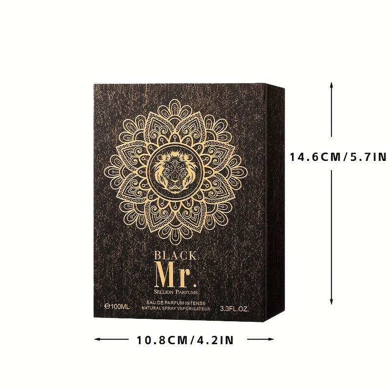 Men'S Perfume Long-lasting Fragrance Spray Perfume Strong Fragrance Valentine'S Gift Perfume Hard Box Packaging Woody Fragrance 3.38oz Party Gathering Gym Sports Perfume Couple Date Dinner Perfume Festival Birthday Anniversar