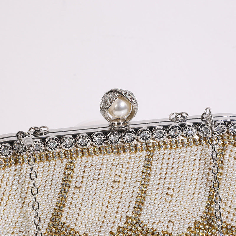 Heavy Industry Tassel Dinner Clutch Chinese Style