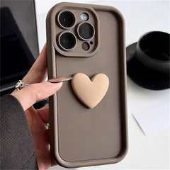 Adorable 3D Heart-Shaped Phone Case for Iphone Models 11, 12, 13, 14, And 15 Pro Max, Including Shockproof Candy Cover for 13 Pro And 11.