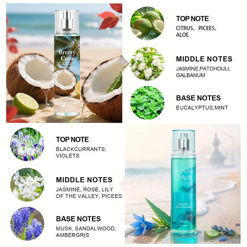 20 Long-Lasting Women's Perfume Sprays - 7-8 Hours Floral Sweet Scent - Travel-Friendly Hair & Body Fragrance, Birthday/Valentine's Gift - Long-Lasting Scent Unisex Confidence-Boosting Design Perfect For Beach Dates, Pool Par