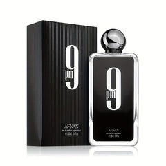 100ML (3.4 OZ) 9PM EDP Men's Perfume - Invigorating Peppermint Scent, Long-Lasting Fragrance, Seductive Dating Charm Cologne for Men and Women - Everyday Wear, Perfect Gift