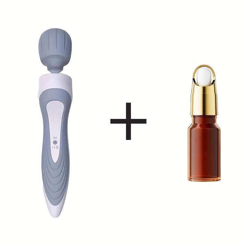 Handheld Cordless Personal Stick Massager, Neck Back Shoulder Waist Leg Muscle Massager, Portable Full Body Massager, Tension Relieving, Rechargeable Body Massager