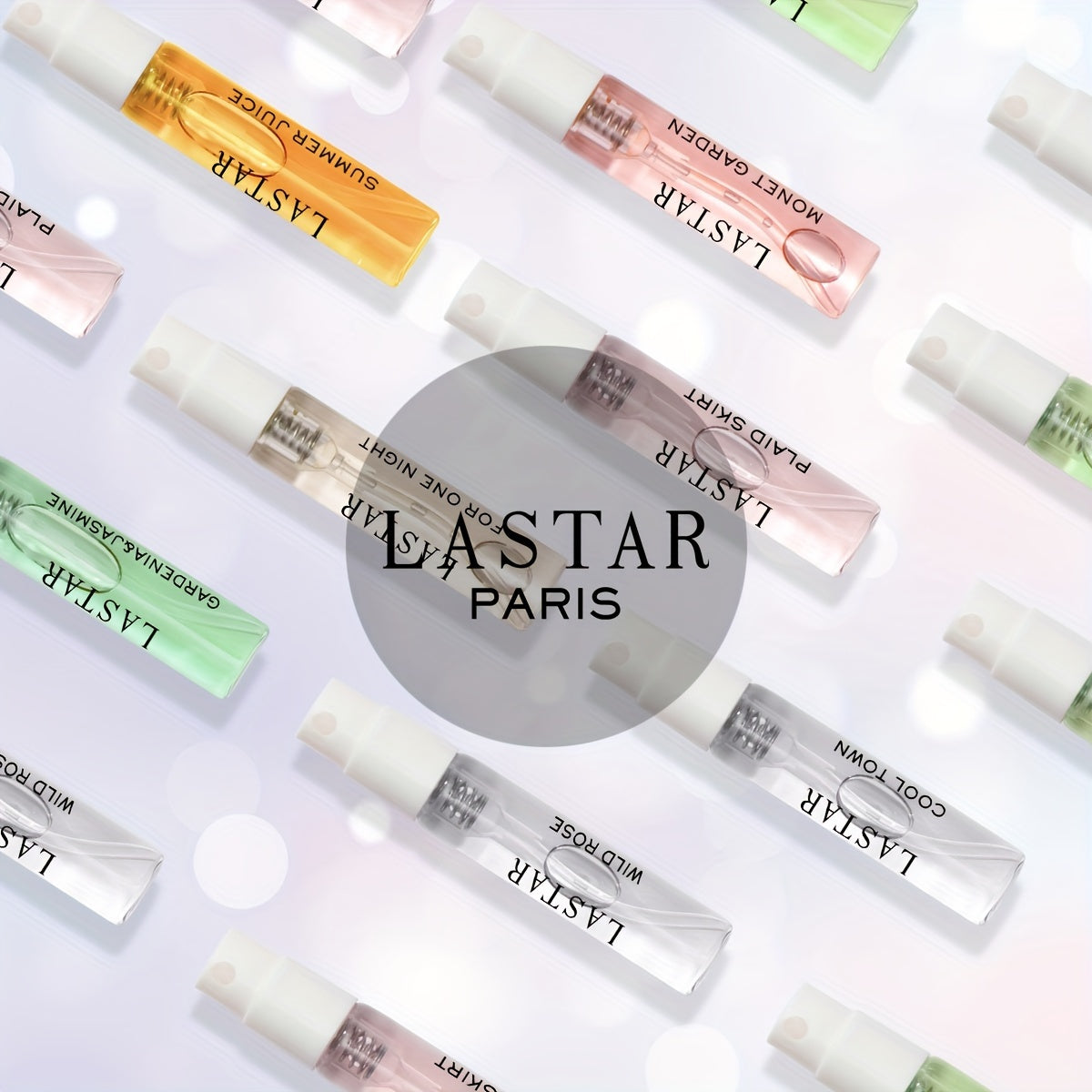LASTAR 8pcs Perfume Gift Set - 0.1oz Each, Long-Lasting Fragrance for Men & Women, Classic Floral Notes, Perfect for Dates & Travel, Ideal Holiday Present