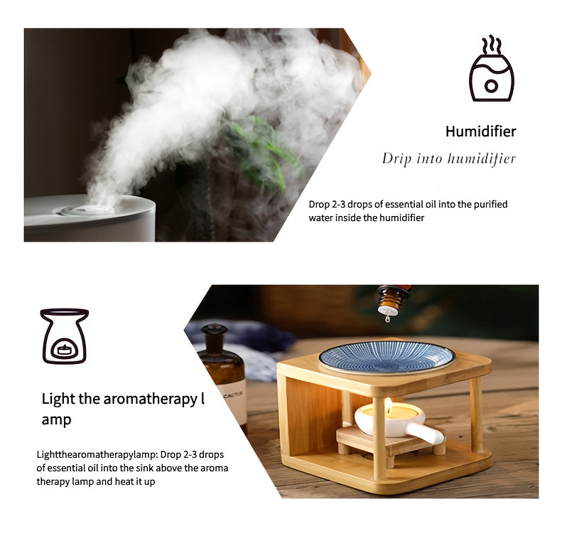 12 Bottles Aromatherapy Essential Oil Set - Relaxing Fragrance Collection for Diffuser & Humidifier, 100% Pure Liquid Essential Oils, Home Gift Set (Various Scented Oils)