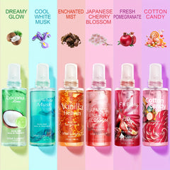 8Fl.oz Luxury Floral Fruity Perfume Body Mist For Women - Long-Lasting Feminine Fragrance With Blossom & Berry Notes, Romantic Day To Night Scent, Elegant Eau De Toilette Mist | The New Women'S Perfume