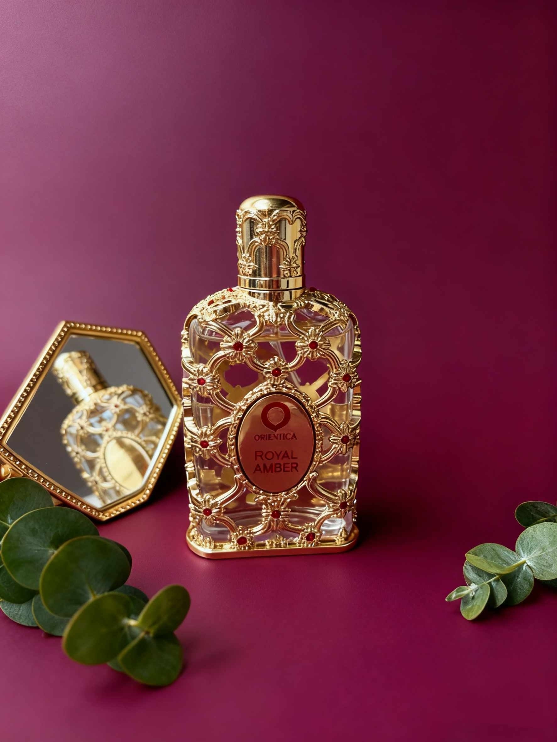 Royal Amber Perfume - Best Women's Perfume, Women's Cleansing Products, Floral Oriental Fragrance Spray, Affordable Essentials for, Long-lasting Perfume for Women, Romantic Gift for Gift Giving