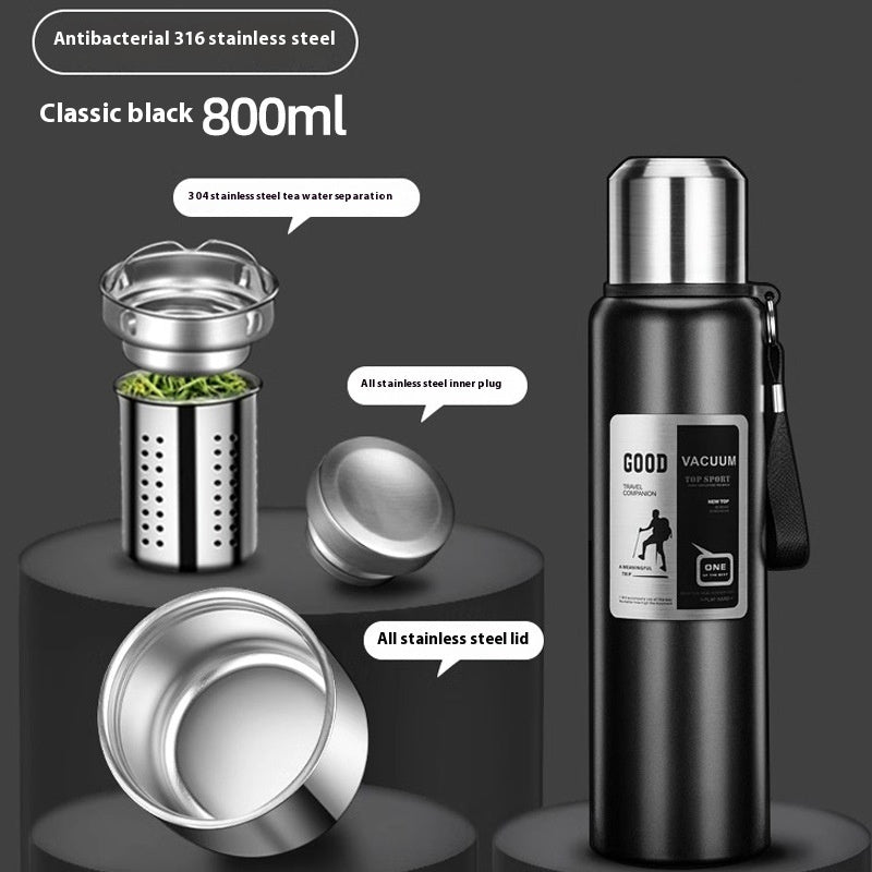 316 Stainless Steel Liner Vacuum All-steel Thermal Pot