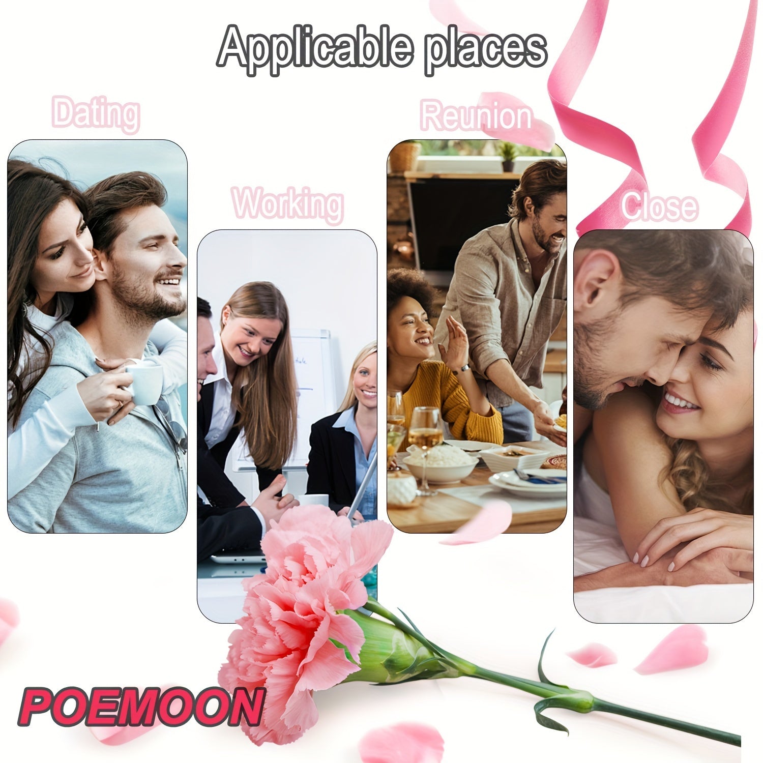 Poemoon Women Perfume, Body & Hair Perfume Mist, an excellent perfume loved by women, Hot Perfume lncreaseIntimacy Specially Designed For Women, Elegant and Romance, Long Lasting Fragrance Portable-Gift