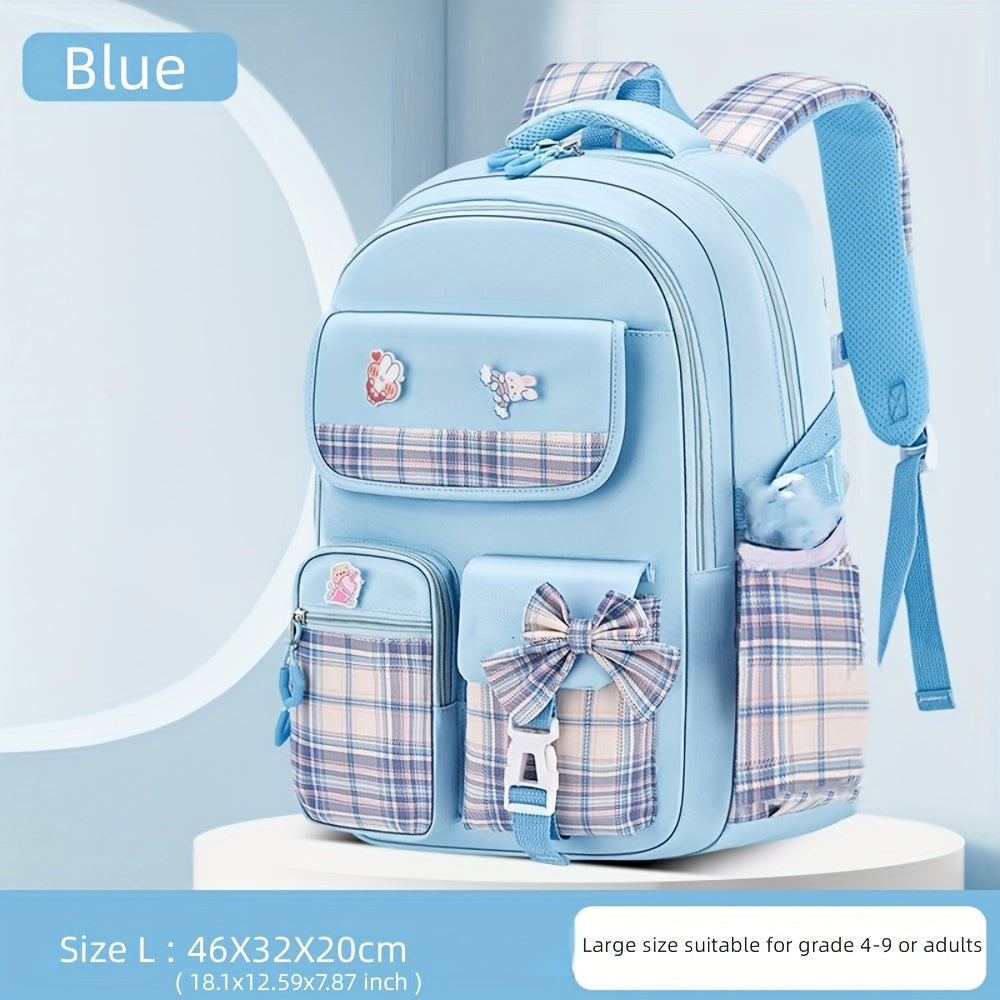 Girls Backpack for Girls Cute School Backpacks for Girls Kindergarten Elementary Preschool Middle Kids School Bag