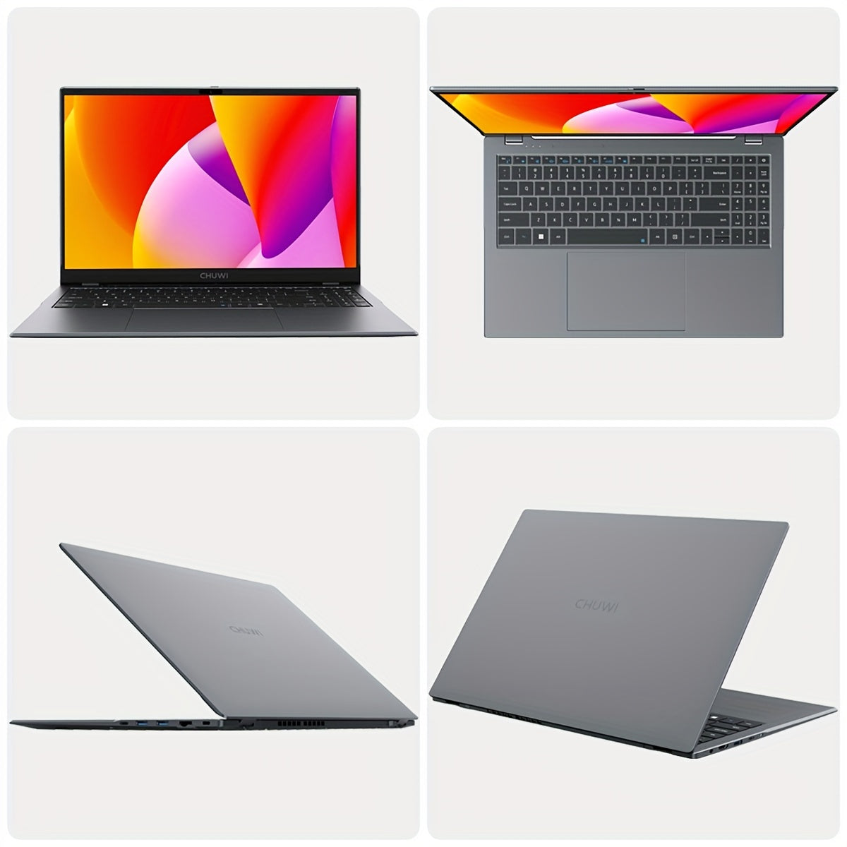 CHUWI HeroBook Plus Windows 11 Laptop, 15.6" 1920*1080 FHD IPS Display, 8GB DDR4 256GB SSD 1TB SSD Expand, Intel N4020, HD Interface, RJ45, 2.4G/5G WiFi, Webcam, USB-A, Type-C, Headphone Jack, NoteBook Computer