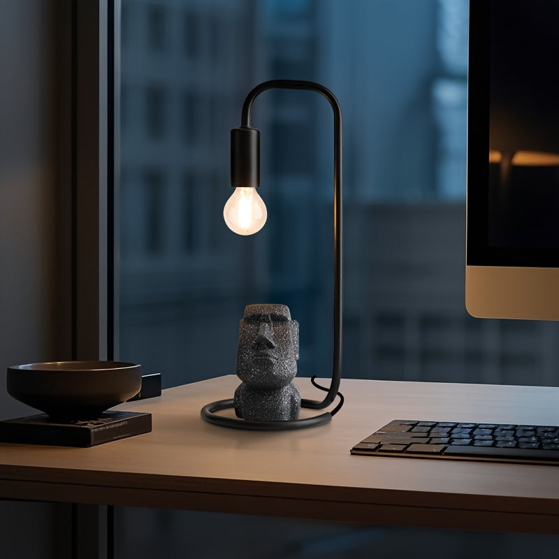 [Decorative Crow Lamp] Decorative Crow Table Lamp | Home Decor & Furnishing Desk Lamp, Ornament Display Lamp, Study Room Atmosphere Lamp, Background Light for Bar, Dining Room, Living Room, Bedside Night Light for Bedroom, De