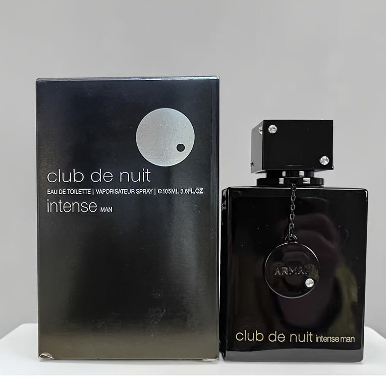 Amarf Club De Nuit Intense - Luxurious Men's Perfume with Super Texture, Long-Lasting Cologne, Light Perfume Spray - Perfect Gift for Him at Christmas, Ideal for Men and Boys, New Upgrade with Unique Fragrance