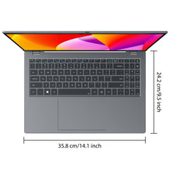 CHUWI HeroBook Plus Windows 11 Laptop, 15.6" 1920*1080 FHD IPS Display, 8GB DDR4 256GB SSD 1TB SSD Expand, Intel N4020, HD Interface, RJ45, 2.4G/5G WiFi, Webcam, USB-A, Type-C, Headphone Jack, NoteBook Computer