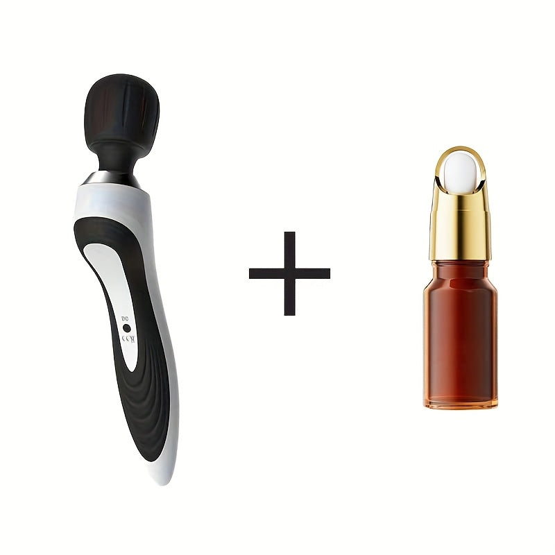 Handheld Cordless Personal Stick Massager, Neck Back Shoulder Waist Leg Muscle Massager, Portable Full Body Massager, Tension Relieving, Rechargeable Body Massager