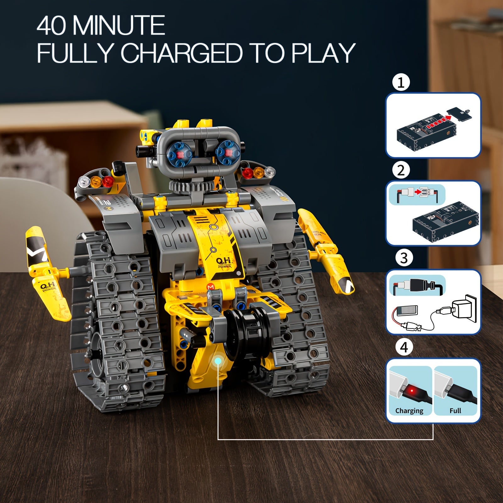 435-Piece Sillbird STEM Masterpiece - Building Toys Building Sets - Remote & APP Controlled 5-in-1 Wall Robot, Explorer Robot, Mech Dinosaur Toys Coding Set with Creative Learning, Halloween and Christmas Gift Ideas