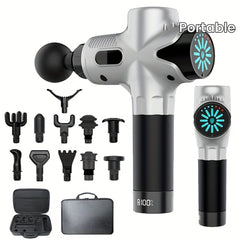 RelaxPro Massage Gun - Deep Tissue Muscle Relaxer, Electric Body Massager for Fitness, Portable and Easy to Use for Muscle Relaxation and Body Recovery