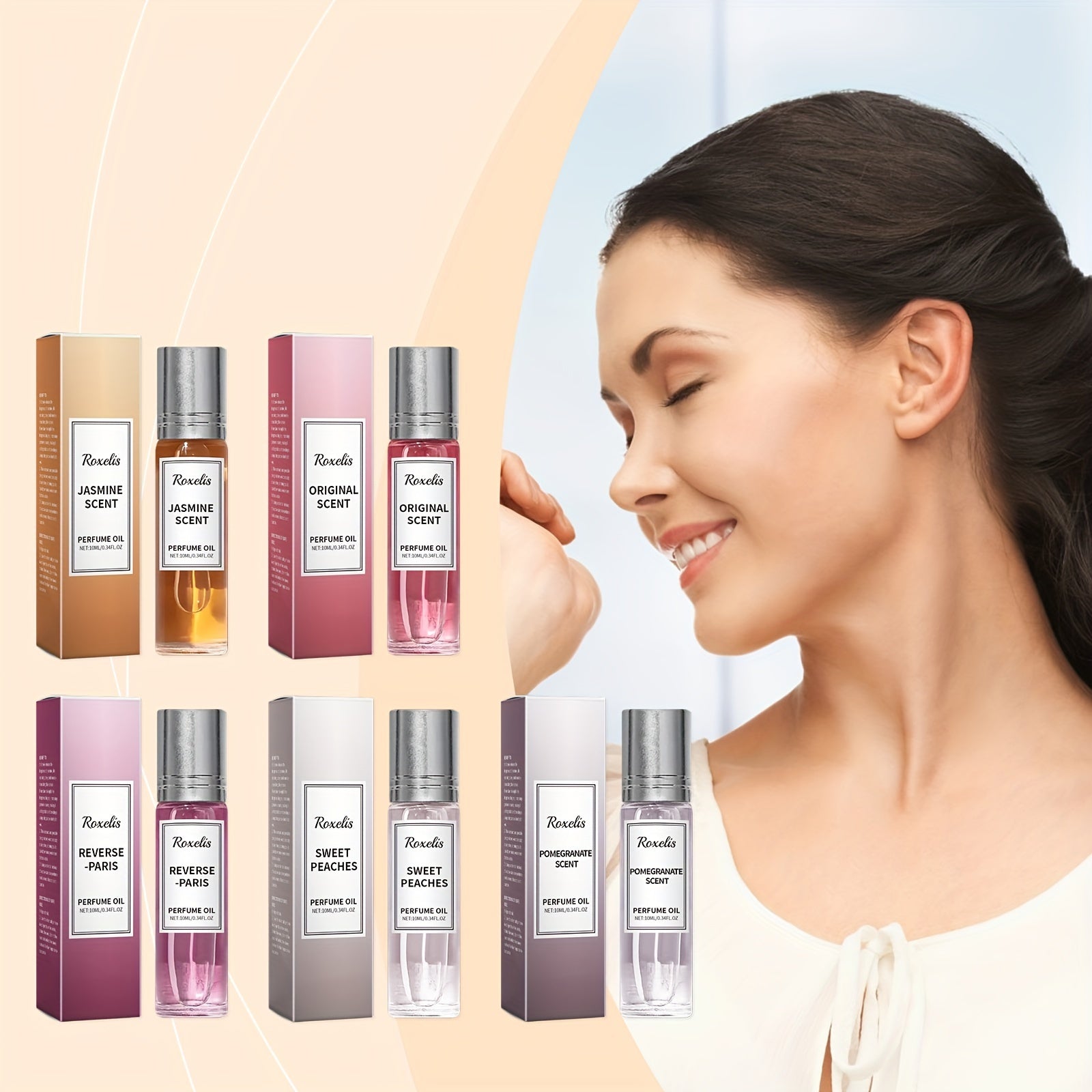 Set Of 5 Pieces Of Perfume Intimate Partner Perfume, Long-acting Perfume, Romantic Perfume, Infused With Essential Oil Perfume To Increase Intimacy, Men's And Women's Perfume