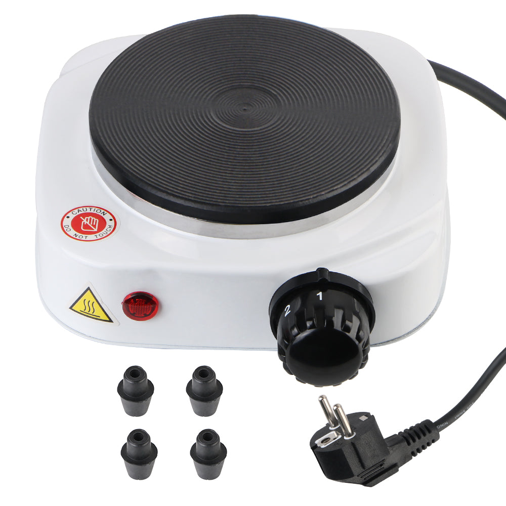 Mini cuisinière électrique multifonctionnelle, appareil de cuisine, cuisinière, plaque chauffante, lait, eau, café, four chauffant, 500W, 220V