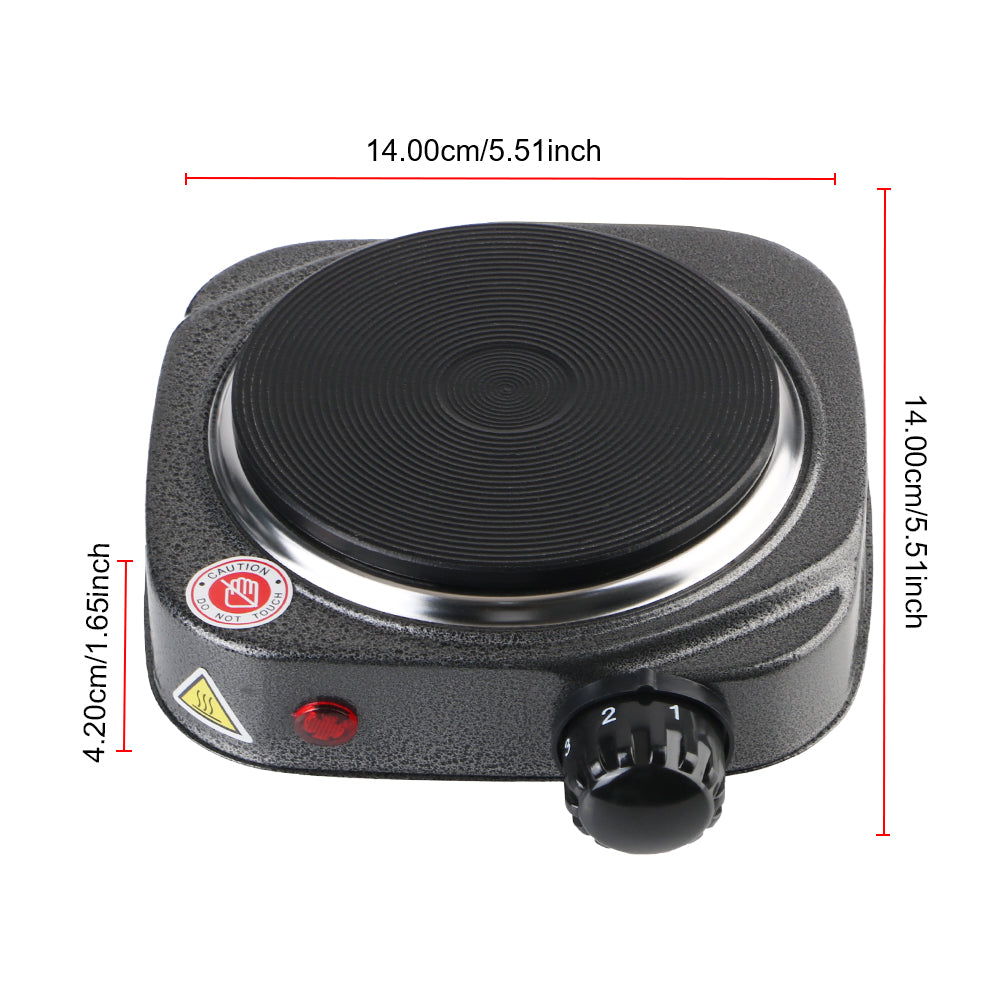 Mini cuisinière électrique multifonctionnelle, appareil de cuisine, cuisinière, plaque chauffante, lait, eau, café, four chauffant, 500W, 220V