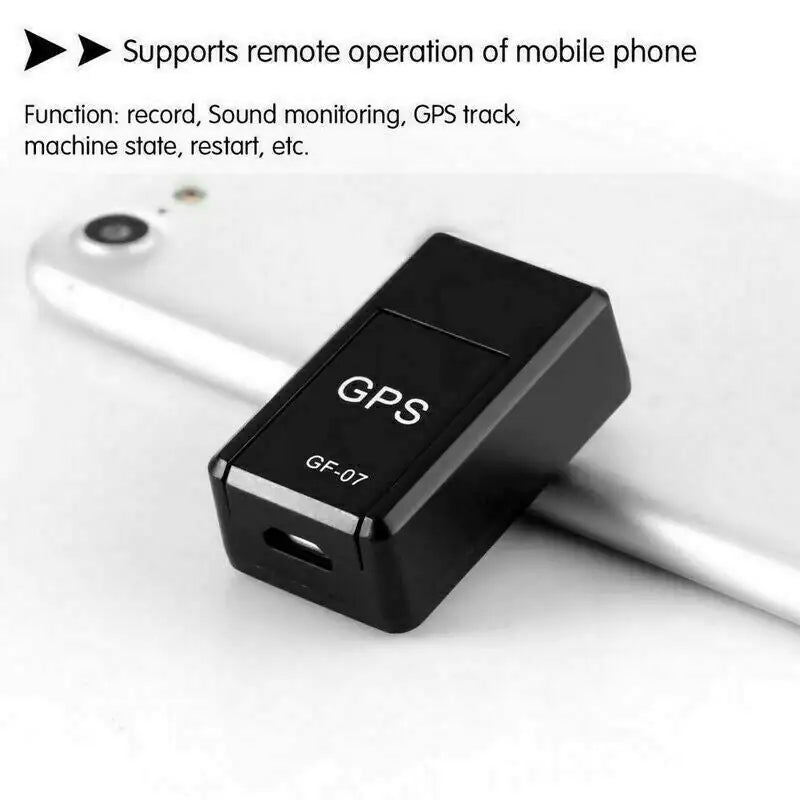 GF07 Mini Magnetic GPS Tracker Real-Time Locator for Car Truck Vehicle GSM GPRS USA