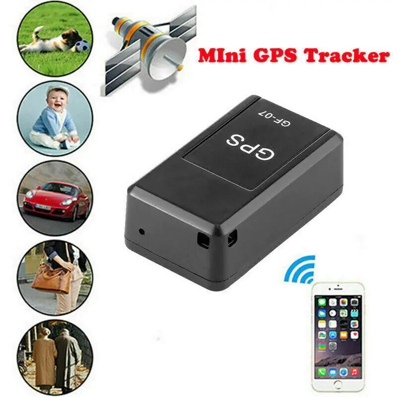 GF07 Mini Magnetic GPS Tracker Real-Time Locator for Car Truck Vehicle GSM GPRS USA